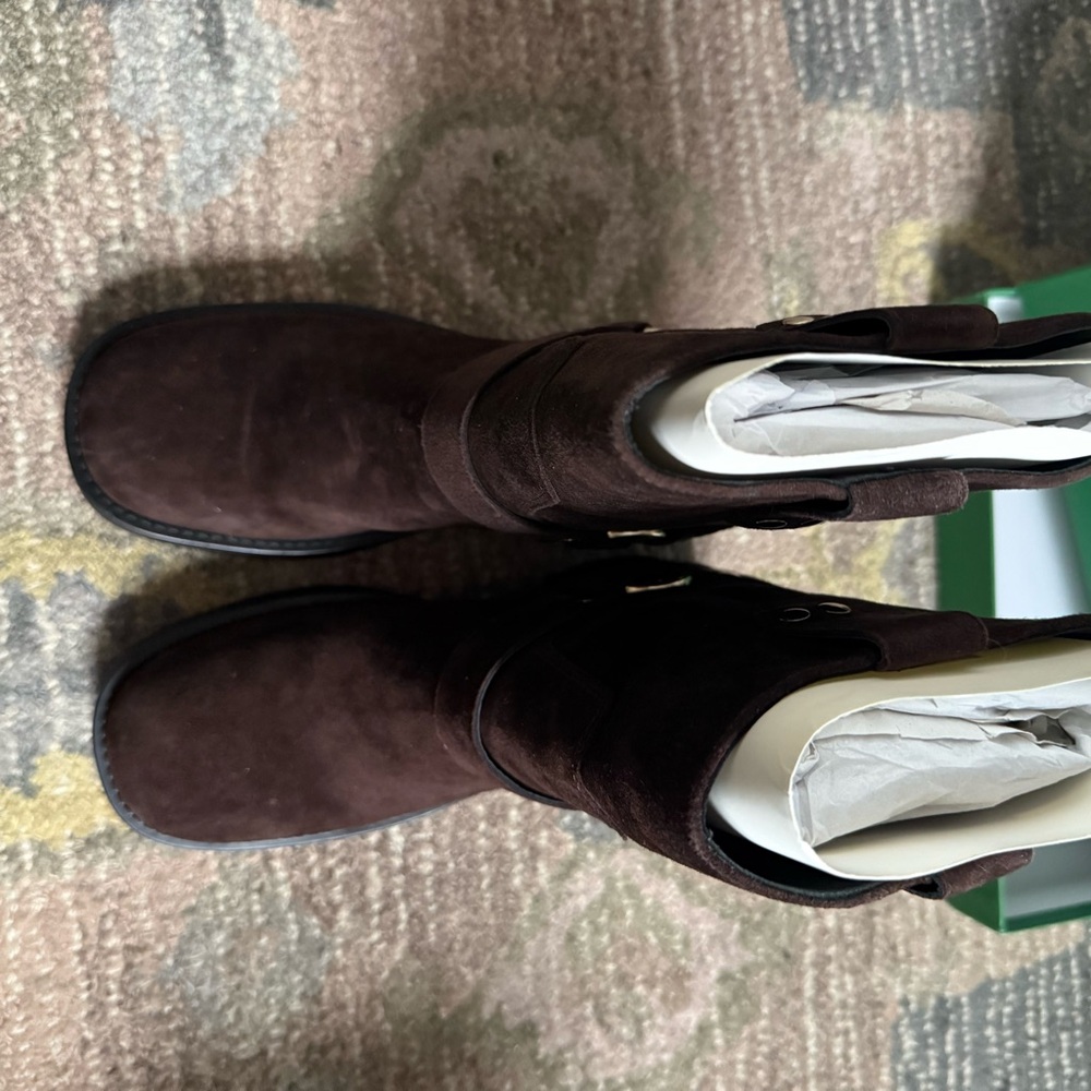 J.Crew Suede Moto Boots - Picture 11 of 13